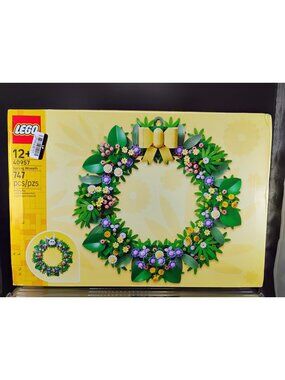 LEGO 40957 Spring Wreath Building Toy 747 Pieces Creative Decoration Set